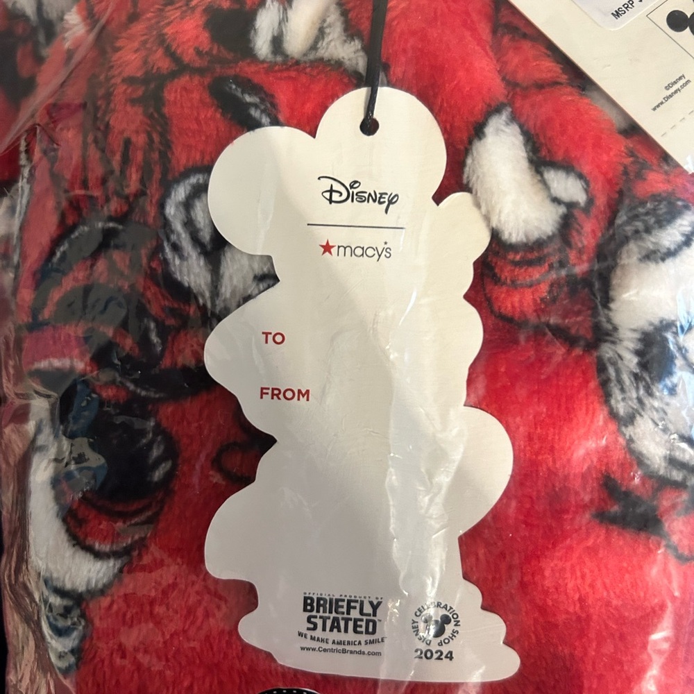 Adult Unisex Mickey & Friends Plush Fleece Pants - Picture 7 of 7